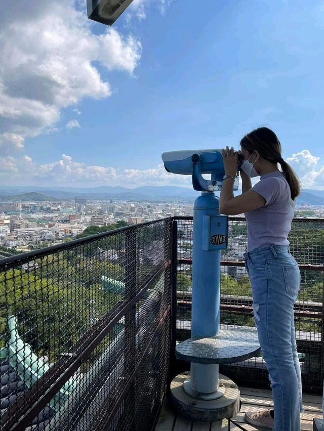 Visiting the Wakayama Castle