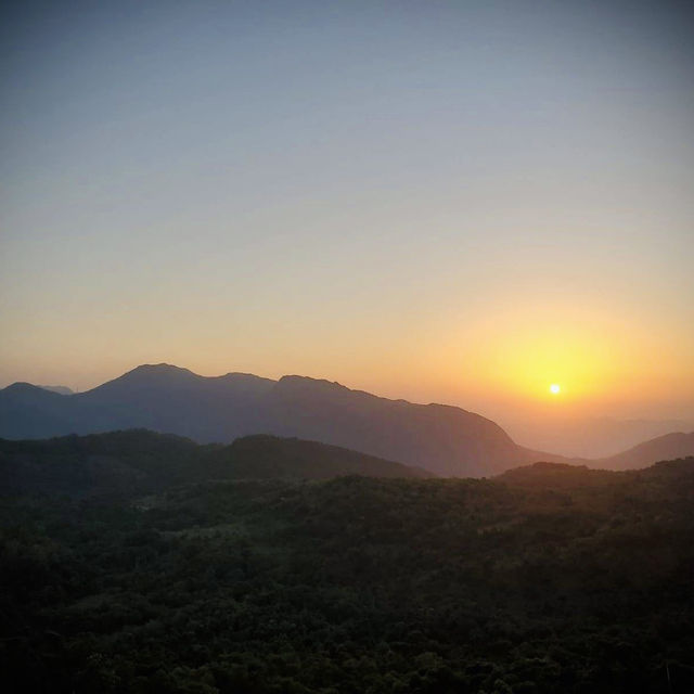 昂平高原上的日落美景 #香港好去處#行山