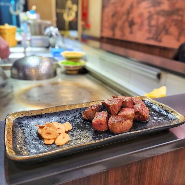 抵食鐵板大蝦二人前｜鳥海山