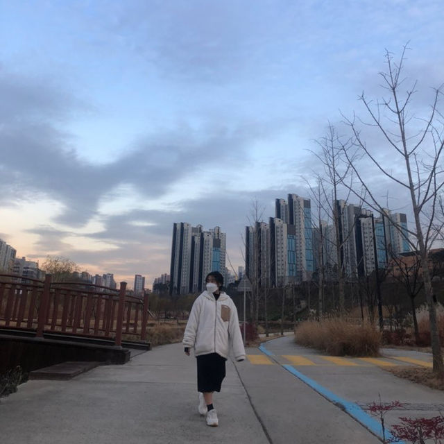산책하기 좋은 노을맛집, 동탄호수공원 
