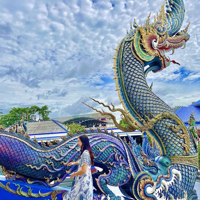 วัดร่องเสือเต้น (blue temple) จ. เชียงราย