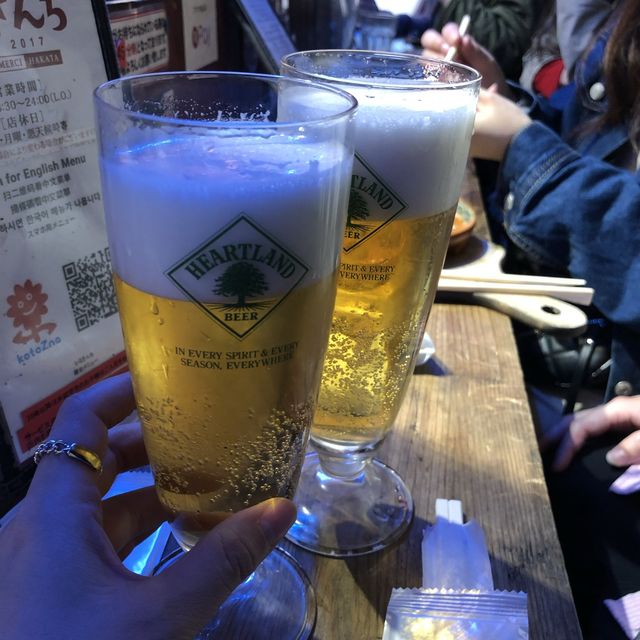 후쿠오카의 밤에는 포차! 프랑스인이 하는 특색있는 레미상치