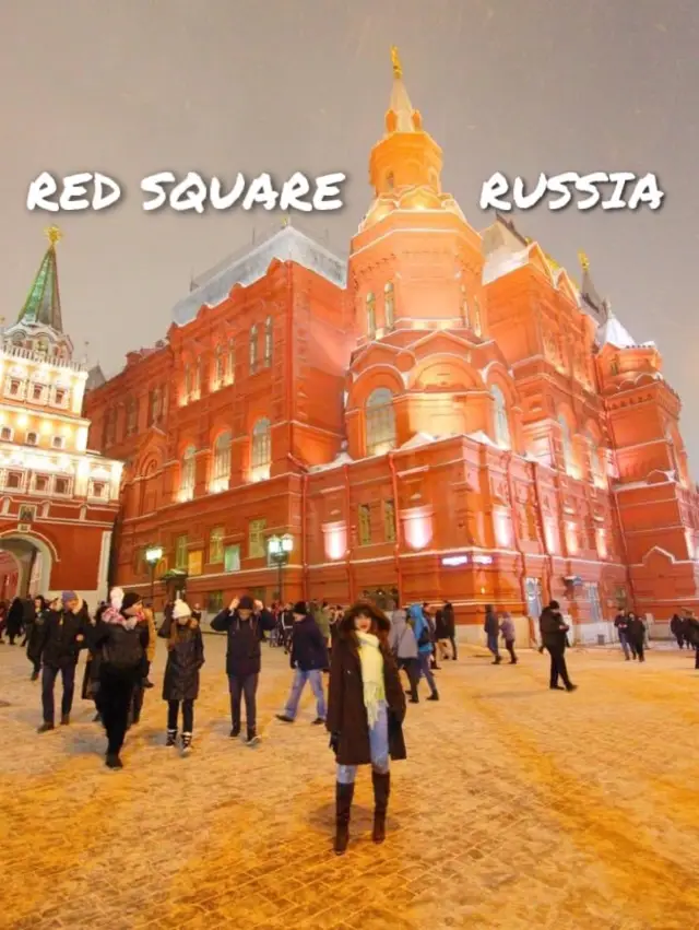 Red square มอสโก รัสเซีย 🇷🇺