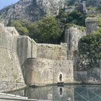 amazing city wall Kotor 