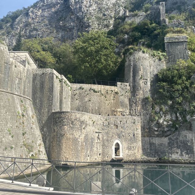 amazing city wall Kotor 
