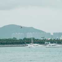 Sanya Bay and the Phoenix Island 🏝 