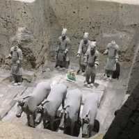 Terracotta warriors in xian.Worth to visit 