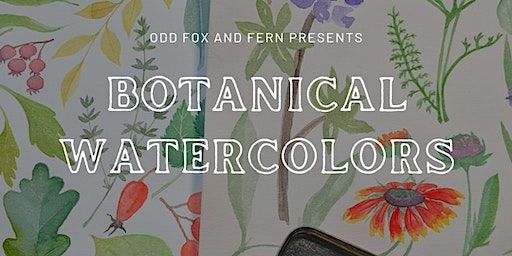 Botanical Watercolors | Rock Paper Scissors Collective