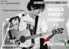 Music & Poetry Evening #8 XMAS SPECIAL + OPEN MIC | Rhostio Speciality Coffee