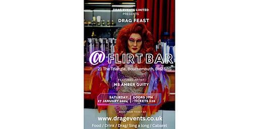 Drag Feast @ Flirt Bournemouth | Flirt Cafe Bar