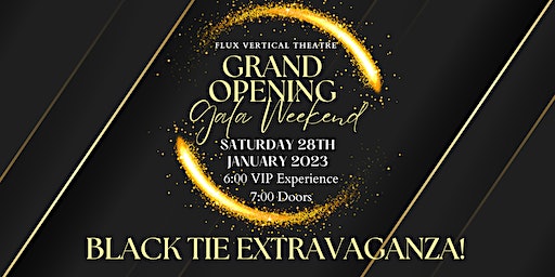 FVT Annual Black Tie Gala! | Flux Vertical Theatre