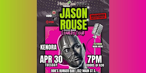 Jason Rouse Comedy Tour - Kenora | Bob's Burger Bar - Kenora