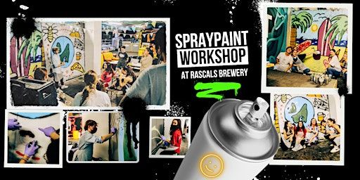 Spraypaint Workshop: Create Your Own Painting | Rascals Brewing Company