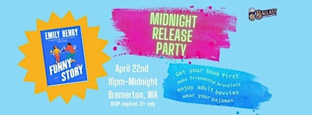 Emily Henry Midnight Release Book Party | Ballast Book Company