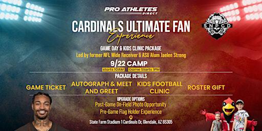 Arizona Cardinals Ultimate Fan Experience: Game Day & Kids Clinic | State Farm Stadium