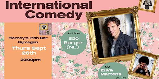 International Stand Up Comedy @Tierneys Nijmegen H/L Edo Berger (NL) | Tierney's Irish Pub & Restaurant