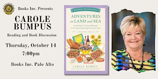 CAROLE BUMPUS at Books Inc. Palo Alto | Books Inc. Palo Alto