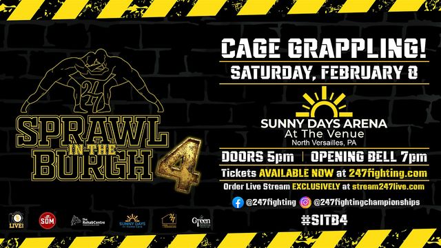 Sprawl in the Burgh 4: Live Cage Grappling Super Fights at Sunny Days Arena | Sunny Days Arena at the Venue