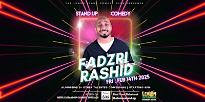 Fadzri Rashid LIVE Comedy @ The Lemon Stand | February 14th 2025 | The Lemon Stand