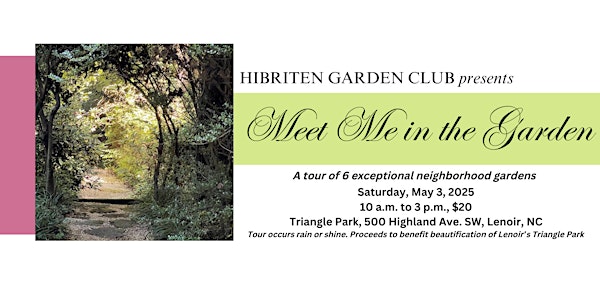 Meet Me in the Garden | 500 Highland Ave SW