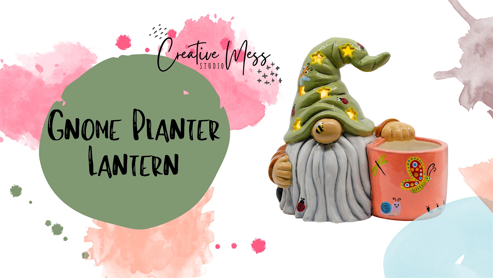 Ceramic gnome planter lantern| Working Class Brewery | Working Class Brewery