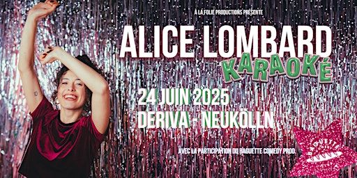 Alice Lombard - KARAOKÉ | Deriva