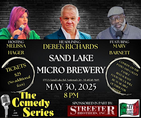Comedy Show-Sand Lake Micro Brewery- National City | Sand Lake Micro Brewery and Winery