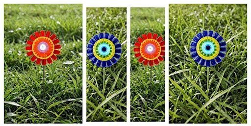 Fused Glass "Flower Power" Garden Art Workshop Livonia | 27770 Plymouth Rd