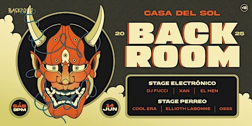 DJ FUCCI & COOL ERA x BACKROOM Sábado 14 de Junio HERMOSILLO | Casa del Sol