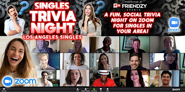 Los Angeles Singles Online Trivia Night - A Fun Speed Dating Alternative | Los Angeles