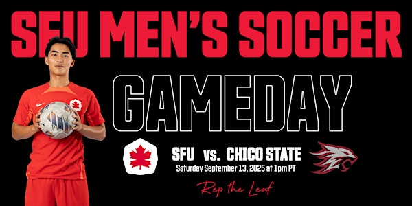 SFU Men's Soccer vs.  Chico State University | Terry Fox Field