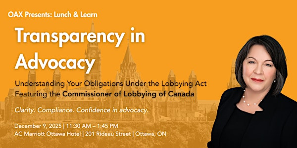 Transparency in Advocacy: Understanding Your Obligations | AC Hotel Ottawa Downtown