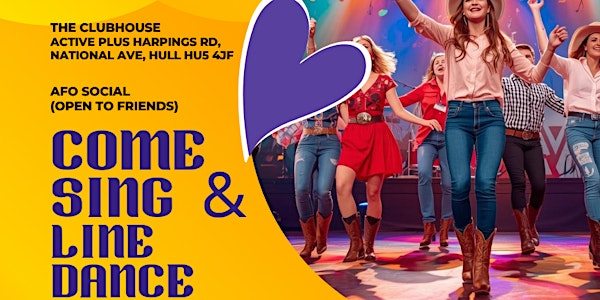 Come Sing and Line Dance | Active+ Hull