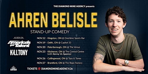 Ahren Belisle (AGT / Kill Tony) Live In Peterborough | The Venue