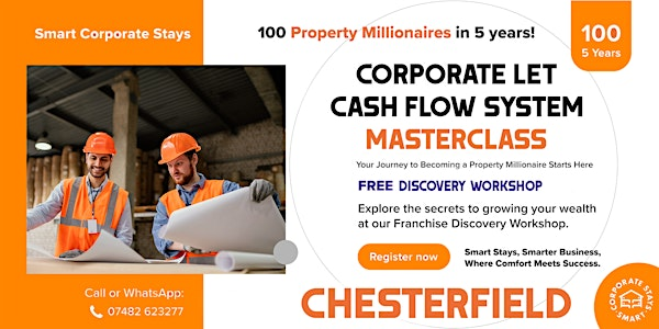 The 7-Figure  Corporate Let Cashflow System - Masterclass - Chesterfield | Dunston Court