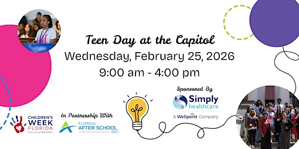 Teen Day at the Capitol '26 | Challenger Learning Center of Tallahassee