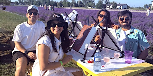 Lavender Sunset Paint & Sip at Pingles Farm Toronto, Ontario | Pingle's Farm Market
