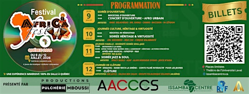 Festival AfriCa Fest Québec - 4e Édition | Laval University