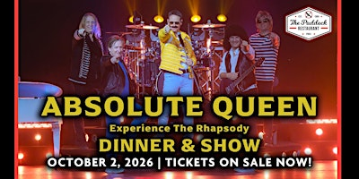 PBKC presents "Absolute Queen" -A Tribute to Queen Dinner & Show | PBKC @ The Palm Beach Kennel Club