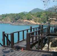 ทางเดินไม้ริมผา@เกาะช้าง