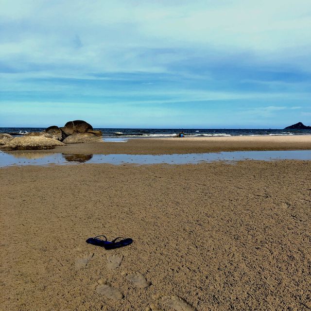 Breathing on  the Beach at Hua Hin