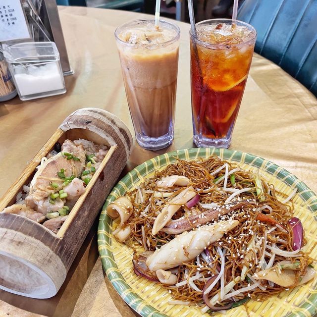 驚喜🌷花香奶茶🥤檸茶特式午餐🥢