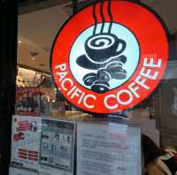 繁忙地點寧靜 pacific coffee☕️🥤🌮