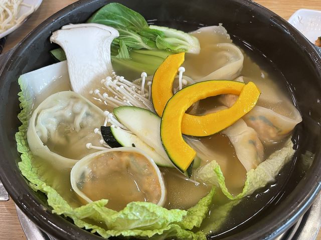 [송도 맛집추천] 추운날, 만두전골🥟🌬