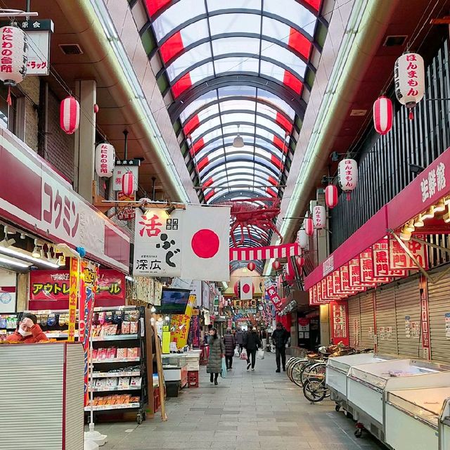 【大阪 黒門市場】大阪のくいだおれ「大阪の台所」