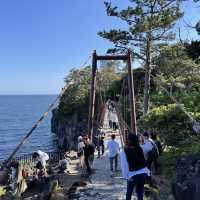 【静岡】スリル満点の「城ヶ崎海岸」の吊橋