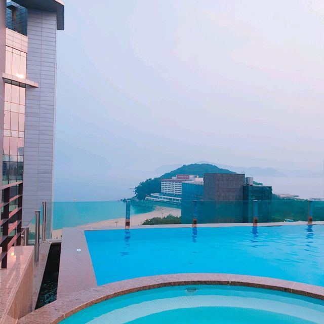 해운대 베이몬드호텔 수영장🏖