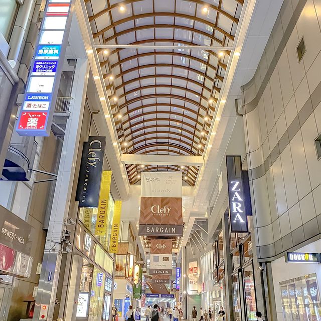 夜の三宮センター街の散策