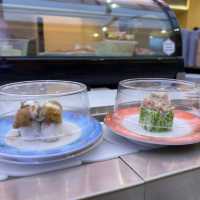 Affordable Sushi($1.10+)satisfy sushi craving