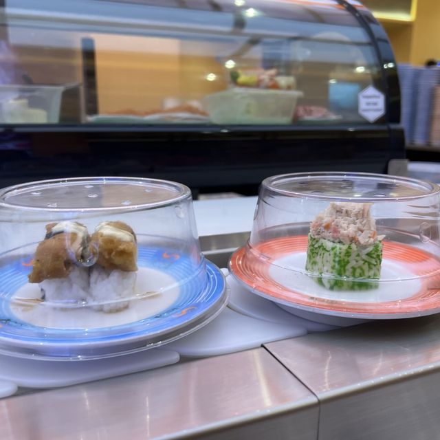 Affordable Sushi($1.10+)satisfy sushi craving